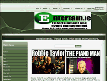 Tablet Screenshot of entertain.ie
